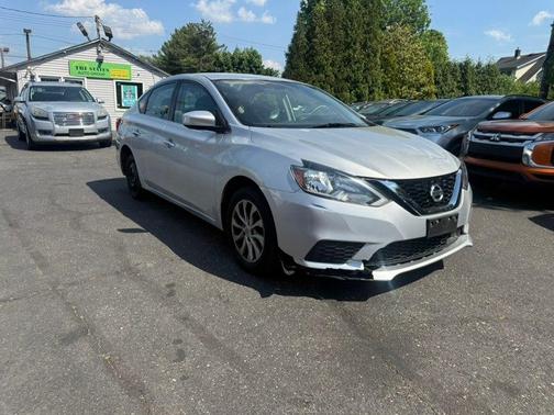 Brilliant Silver 2018 Nissan Sentra SV