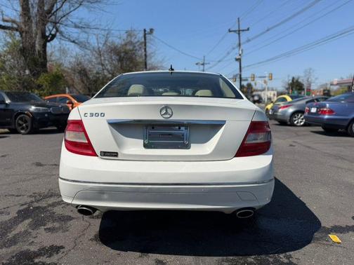 Arctic White 2008 Mercedes-Benz C-Class Sport