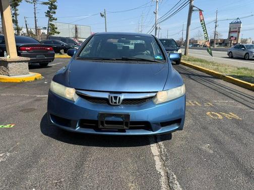 Atomic Blue Metallic 2010 Honda Civic LX