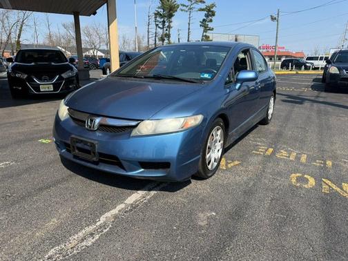 Atomic Blue Metallic 2010 Honda Civic LX