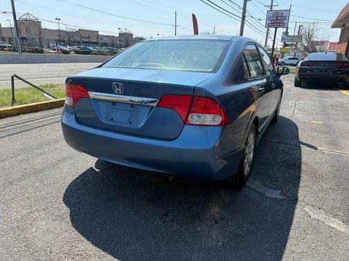 Atomic Blue Metallic 2010 Honda Civic LX