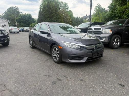Modern Steel Metallic 2017 Honda Civic EX