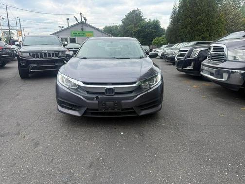 Modern Steel Metallic 2017 Honda Civic EX