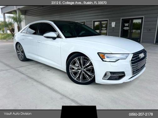 Glacier White Metallic 2019 Audi A6 45 Premium