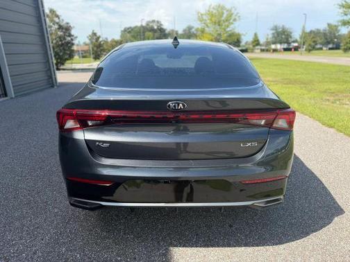 Gray 2021 Kia K5 LXS
