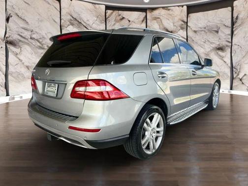 Silver 2015 Mercedes-Benz M-Class ML 350