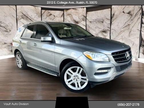 Silver 2015 Mercedes-Benz M-Class ML 350