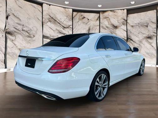 White 2018 Mercedes-Benz C-Class C 300