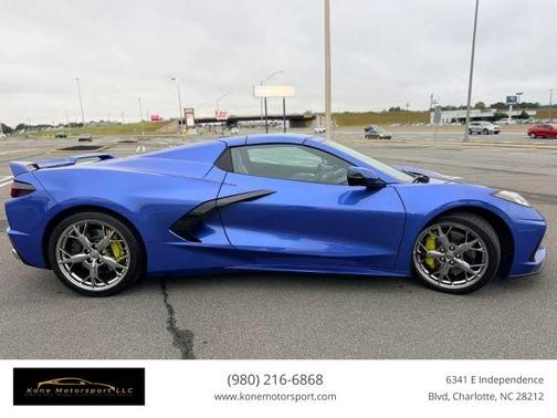 Blue 2021 Chevrolet Corvette Stingray w/2LT