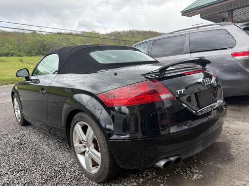 Brilliant Black/Black Roof 2009 Audi TT 2.0T