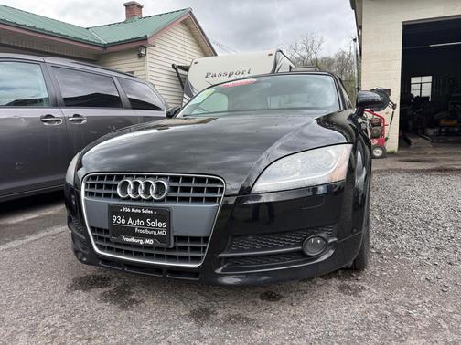 Brilliant Black/Black Roof 2009 Audi TT 2.0T