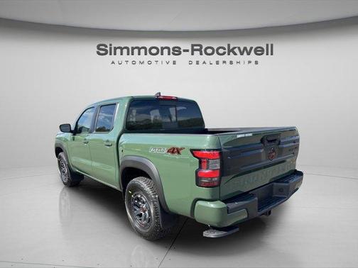 Green 2026 Nissan Frontier PRO-4X