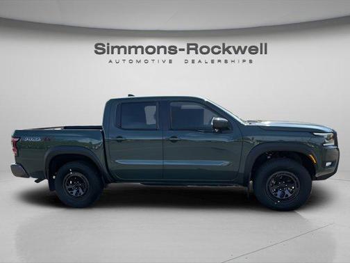 Green 2026 Nissan Frontier PRO-4X