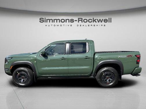 Green 2026 Nissan Frontier PRO-4X
