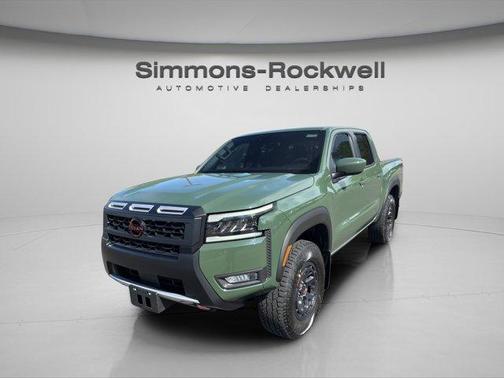 Green 2026 Nissan Frontier PRO-4X