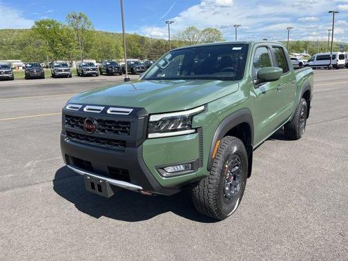 Green 2026 Nissan Frontier PRO-4X