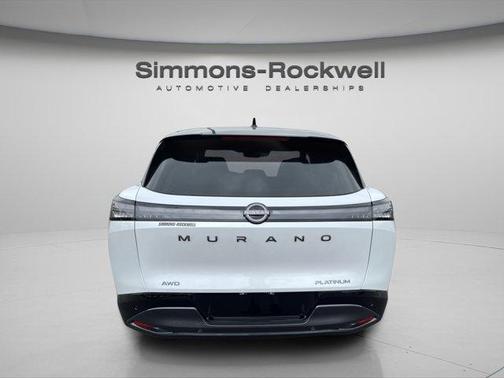 White / Black 2026 Nissan Murano Platinum