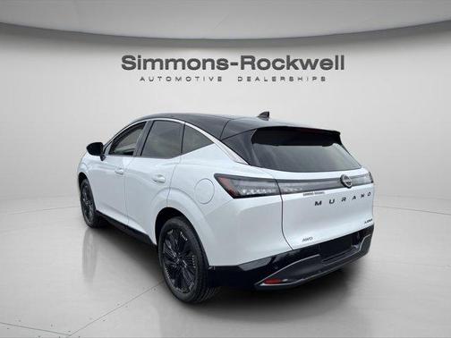 White / Black 2026 Nissan Murano Platinum