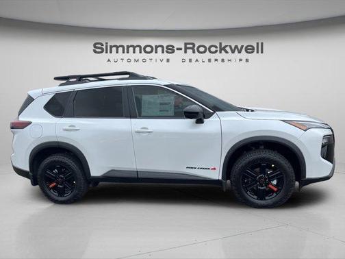 Everest White P 2026 Nissan Rogue Rock Creek