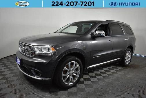 Granite Metallic Clearcoat 2017 Dodge Durango Citadel