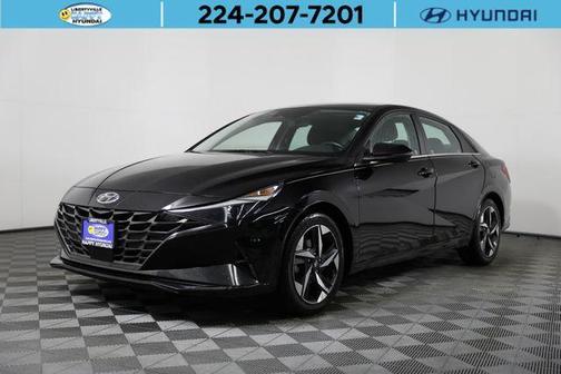 Phantom Black 2021 Hyundai ELANTRA SEL
