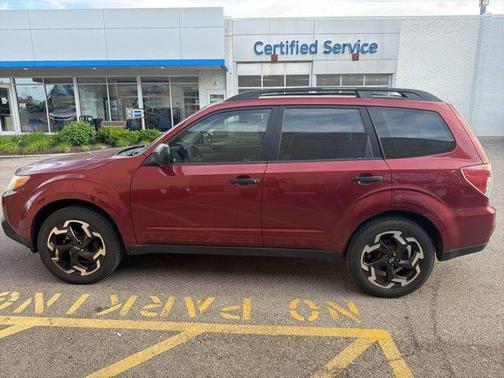 Camellia Red Pearl 2010 Subaru Forester 2.5 X
