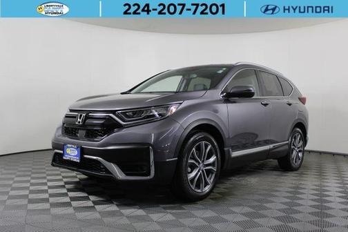 Gray 2021 Honda CR-V AWD Touring