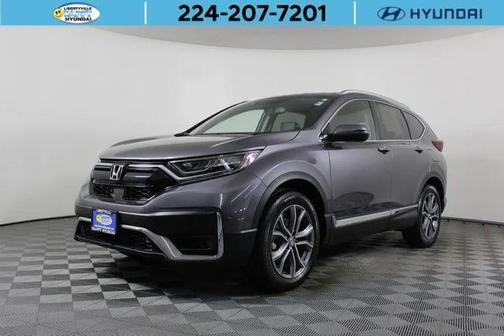 Gray 2021 Honda CR-V AWD Touring