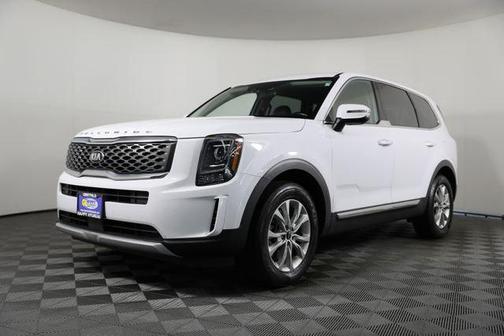 Glacial White Pearl 2021 Kia Telluride LX