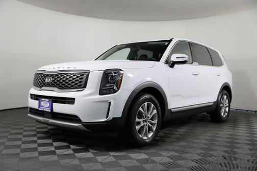 Glacial White Pearl 2021 Kia Telluride LX