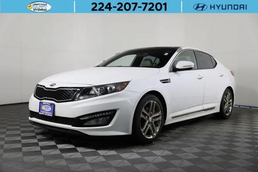 Snow White Pearl 2013 Kia Optima SX