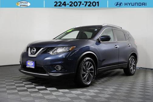 Arctic Blue Metallic 2016 Nissan Rogue SL
