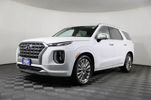 Hyper White 2020 Hyundai PALISADE Limited