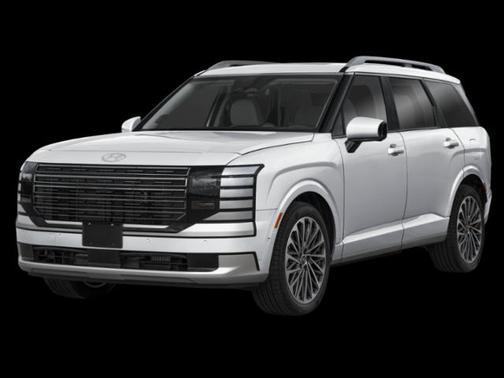 Creamy White Pearl 2027 Hyundai Palisade Hybrid Calligraphy