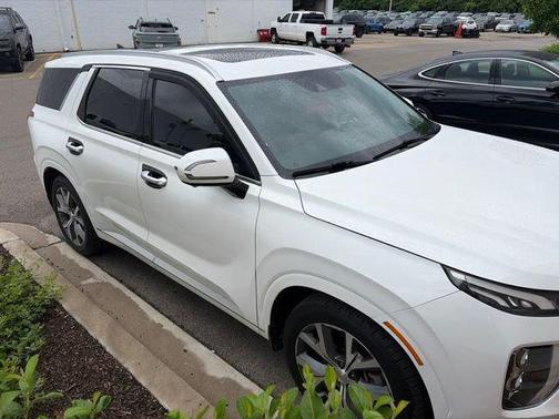 Hyper White 2021 Hyundai PALISADE Limited