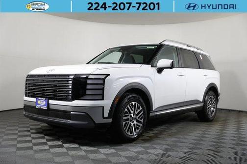 Creamy White Pearl 2026 Hyundai PALISADE SEL Premium 8P