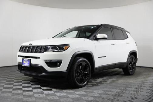 White Clearcoat 2018 Jeep Compass Latitude