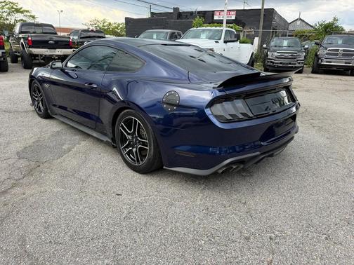 Blue 2018 Ford Mustang GT