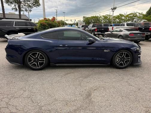 Blue 2018 Ford Mustang GT