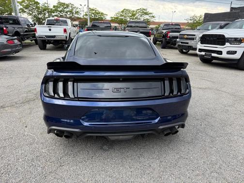 Blue 2018 Ford Mustang GT