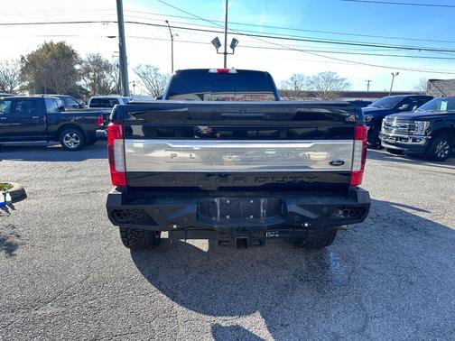 Shadow Black 2017 Ford F-350 Platinum