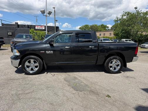 Black 2017 RAM 1500 Big Horn