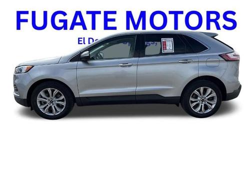 ICONIC SILVER 2023 Ford Edge TITANIUM