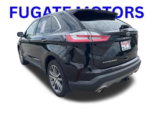 AGATE BLACK METALLIC 2022 Ford Edge TITANIUM