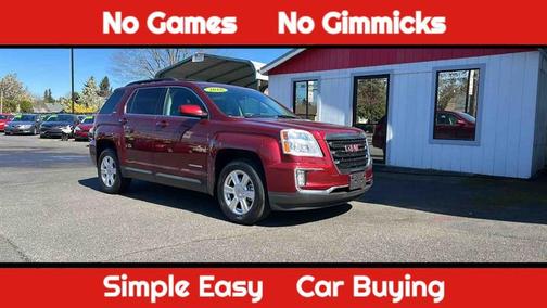 Crimson Red Tintcoat 2016 GMC Terrain SLE-2