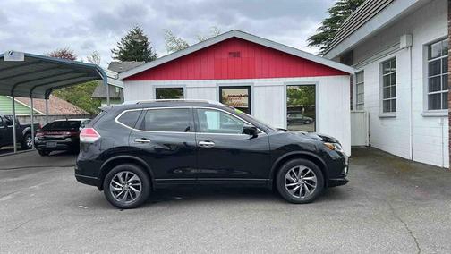 Magnetic Black 2016 Nissan Rogue SL