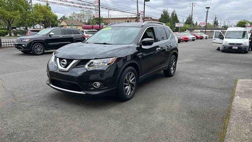 Magnetic Black 2016 Nissan Rogue SL