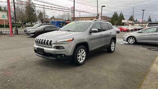 Billet Silver Metallic Clearcoat 2015 Jeep Cherokee Sport