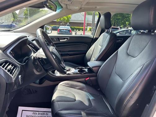 PEARL WHITE 2015 Ford Edge Titanium
