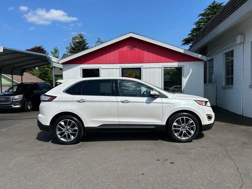 PEARL WHITE 2015 Ford Edge Titanium